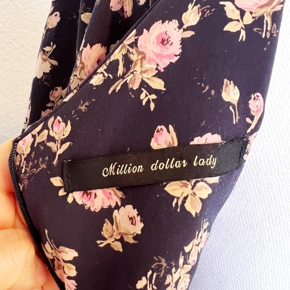 Floral Print Womens Wrap Dress Size Small - Picture 8 of 8